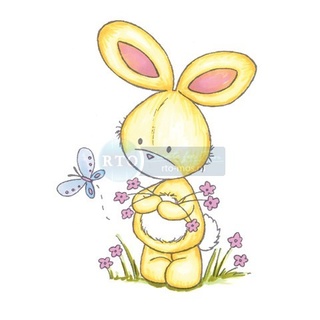 CL070 Штамп "Buttercup in Meadow"