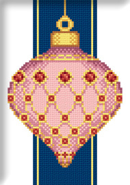 Схема "Ruby Rose Christmas Ornament"