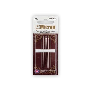 №7 Иглы для наметки "Micron" KSM-300 (6 шт. в блистере)
