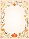 КД14-168 Канва Аида 14 30*40 см "Hello, autumn!"