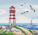 Морские просторы. Маяки (10*11 см)