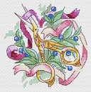 Рукодельные штучки. Ножницы-цапельки (10*10 см)