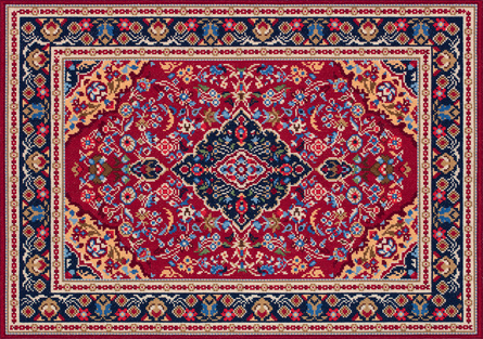 Ковер (57*40 см) ("Золотая серия")
