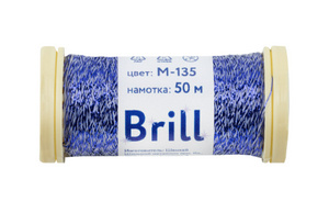 Brill M-135 белый/синий (50 м)