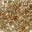 TB-01-22B Стеклярус Toho Bugle 3 мм №0022B золотистый (5 г)