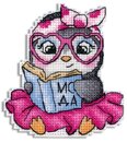 Модница (9*10 см) (пластиковая канва)