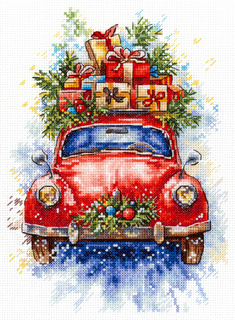 Новогодний маршрут (14*20 см)