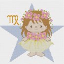 Дева (Virgo) (18*18 см)